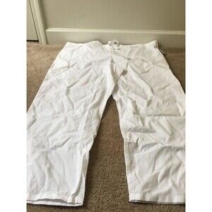Cherokee Adult Unisex Scrub Pants Uniform Nurse Medical Size XL White